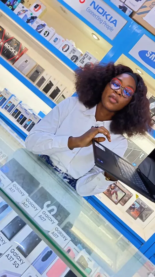 Rayon téléphones de la boutique